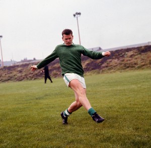 Joe McBride of Celtic football Club 1966